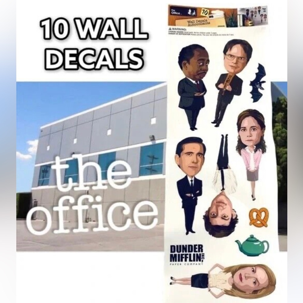 The‎ office wall decals